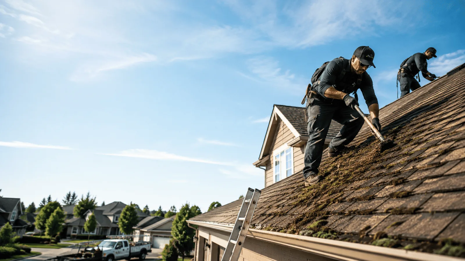 Roof Moss Removal in Shuqualak, MS near me